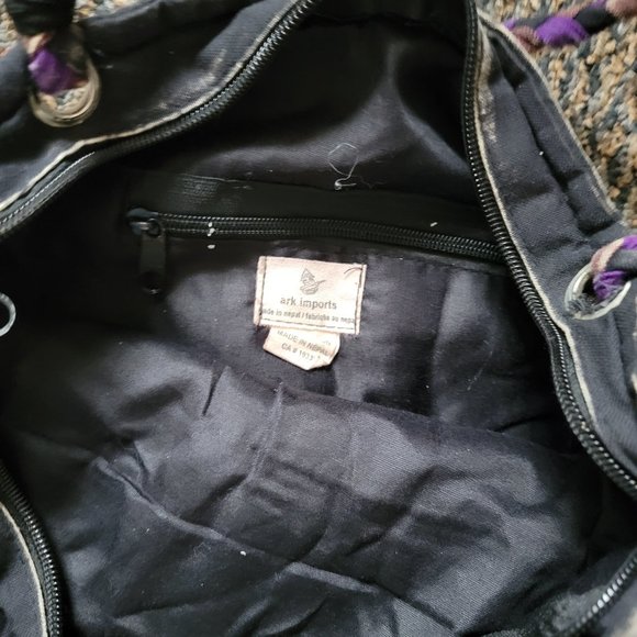 Boho Chic NWT Unique Ark Imports Patchwork Bag - Picture 14 of 14